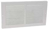 Industrial Grade 4MJW5 Return Air Baseboard Grille, 8x30 In