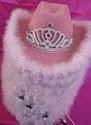 Cow Girl Hat With Tiara