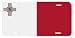 Malta Maltese Flag Vanity Auto License Plate