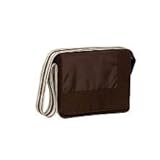 Lassig Messenger Diaper Bag, Patchwork Choco