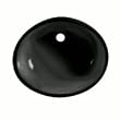 American Standard 0497.221.178 Ovalyn II 21" Undermount Lavatory Black