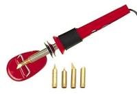 Premium-Grade 2-in-1 Wood-Burning Scribe & Soldering Iron Set - 6 Interchangeable Tips - UL Approved