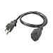 Standard Power Cable Extension 3ft