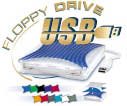 IMAGE OF Teac FD05PUB/KIT/B 1.44MB External USB Black Floppy Disk Drive
