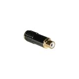 C2G / Cables to Go 40359 SonicWave RCA Type Female Connectors - 10 Pack (Gray) (Discontinued by Manufacturer)