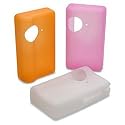 Flip Video Skins for Flip Classic Camcorders (Pink, Orange, White)