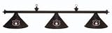 Auburn Tigers - College Black 3-Shade Pool Table Light, 58" L x 9"D Shade