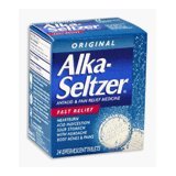 Search : Alka-Seltzer Original Antacid & Pain Relief Medicine, Effervescent Tablets 36 ea