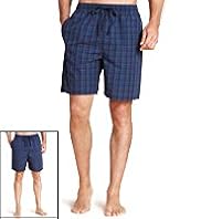 2 Pack Pure Cotton Woven Assorted Pyjama Shorts