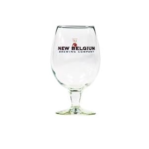 New Belgium Fat Tire Ale Globe Glass