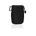Cosmos ® Black Small DSLR camera Drawstring Soft Neoprene Lens Pouch Bag Cover for Sony Canon Nikon Pentax Olympus Panasonic + Cosmos Cable Tie