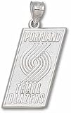 Portland Trail Blazers 1" Logo Pendant - Sterling Silver Jewelry