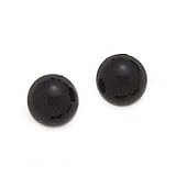14k Gold and Black Onyx Small Stud Earrings.