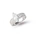 Sterling Silver CZ Solitaire Ring