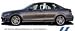2008-2010 Mercedes Benz C Class S.E.S Trims&Acirc;&reg; Stainless Steel Pillar Posts