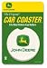 John Deere Logo Auto Car Coasters Cup Holder Absorbent Coasters Two Pack