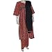 Punjabi Suits Printed Embroidered Cotton Multicolored Salwar Kameez Size L