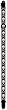 Perri's Leathers Polyester Skull with Bones
