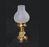 Dollhouse Miniature Oil Lamp Frosted Chimney #YL1005