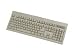 104KEY PS2 Keyboard Gray with Large L Shaped Enter Key