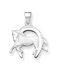 Sterling Silver Horse in Horseshoe Pendant QC3840"