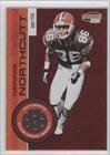 2001 Pacific Invincible Red #59 - Dennis Northcutt JSY/750
