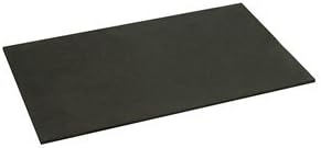 HighSpeed PC Standard Tech Station Neoprene Rubber Mat, 7in X 13in, Black