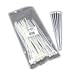 Product Cables to Go 43032 Cable Ties - 100 Pack (White).