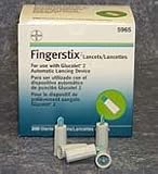 Product details for Fingerstix Lancet Single Use Lancets And Endcaps For Clucolet 2 - Case of 200