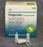 HealthPersonalCare: Fingerstix Lancet Single Use Lancets And Endcaps For Clucolet 2   Case of 200