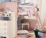 Lea Spring Garden Twin Loft Bed