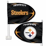 NFL Pittsburgh Steelers Car Flag