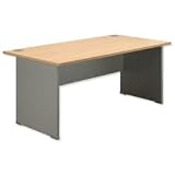 Brand New. Tercel Eyas Classic Desk Panel-end 25mm Top Rectangular W1200xD800xH720mm Oak