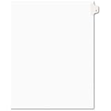 Avery Individual Legal Exhibit Dividers, Avery Style, 1, Side Tab, 8.5 x 11 inches, Pack of 25 (11911)