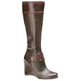 EXCHANGE by CHARLES DAVID Women's Jovial (Dark Brown Leather 7.5 M)