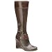 EXCHANGE by CHARLES DAVID Women's Jovial (Dark Brown Leather 7.5 M)