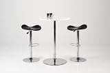 Review Design 55  / Becky Breakfast Bar Table Chrome