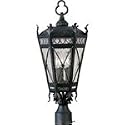 Maxim Lighting - 30450CDAT : Canterbury 3-Light Outdoor Pole/Post Lantern - Artesian Bronze