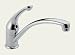 Delta 103-WF Sincerity Single Handle Kitchen Faucet, Polished Chrome