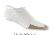 Thorlo T-11 Rolltop White Socks