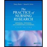 The Practice of Nursing Research: Appraisal, Synthesis, and Generation of Evidence (PRACTICE OF NURSING RESEARCH: CONDUCT, CRITIQUE, & UTIL (BURNS)) [Hardcover]