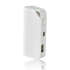 Portable 2200mAh Universal Mobile Power Emergency Charger (White)