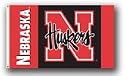 Nebraska Huskers Large House Flag Banner