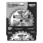 Irwin Tools 15120 6-1/2-Inch 24 Teeth by Universal Arbor Circular Saw Blade for Wood-Carded
