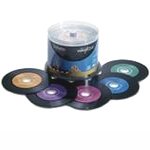 VERBATIM CD-R MEDIA 700MB 80MIN DIGITAL VINYL BRANDED W/SPNDL 50-PK