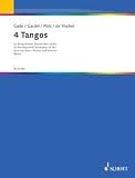 Produkt-Bild: 4 Tangos: Streichquartett (und Kontrabass ad lib.). Partitur und Stimmen.