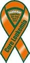 Cure Leukemia Awareness Ribbon Magnet