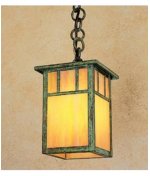 Arroyo Craftsman HH 4LA M VP Huntington 1 Light Outdoor Hanging Lantern in Verdigris Patina with Amber Mica glass 21OBhyUtjkL Arroyo Craftsman HH 4LA M VP Huntington 1 Light Outdoor Hanging Lantern in Verdigris Patina with Amber Mica glass