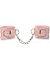 Grrl Toyz Pink Plush Wrist Cuffs w/ Chain