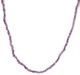 Gemstone Necklace In Amethyst Healing Beads Handmade Jewelry Indian style 19 